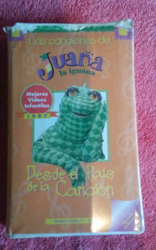 Pelicula Infantil Vhs Juana La Iguana