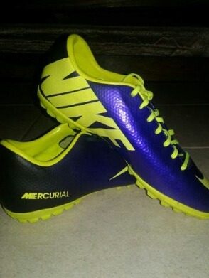 Tacos/zapatos/guayos De Fútbol Nike Mercurial Talla 44.5