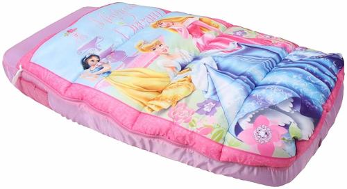 Bolsa De Dormir Y Colchón Inflable Princesas Disney
