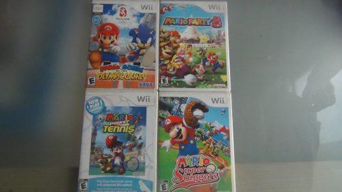 Combo De Juegos De Nintendo Wii Originales: Mario