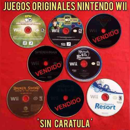 Juegos Originales Nintendo Wii Cd