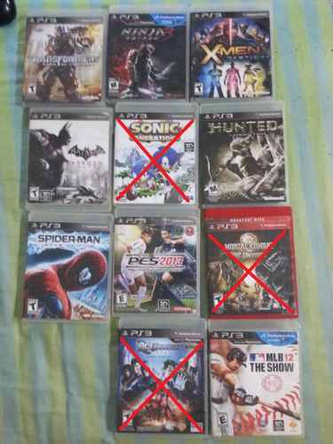 Juegos Playstation 3 (fisicos) Originales