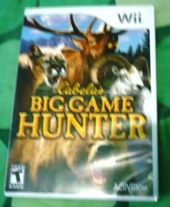 Juegos Wii Original Cabelas Big Game Hunter Sirve Para Wii U