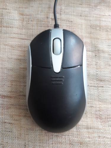 Mouse 3d Usb Optico Alambrico Negro Para Pc Y Laptop