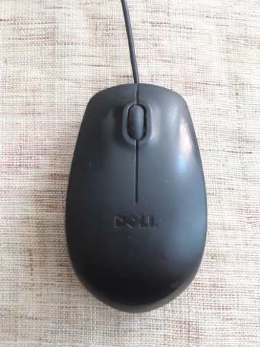 Mouse Dell Optico Usb Alambrico Negro Ms111-p