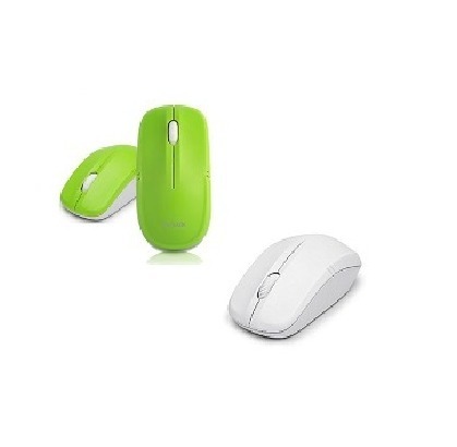 Mouse Lexcom Óptico Mo-720 Verde- Blanco Mo-720-wa V081