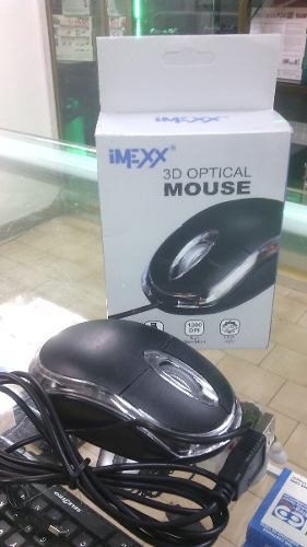 Mouse Negro Optico Imexx Usb Setuppc08