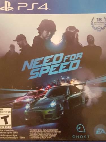 Need For Speed Para Playstation 4