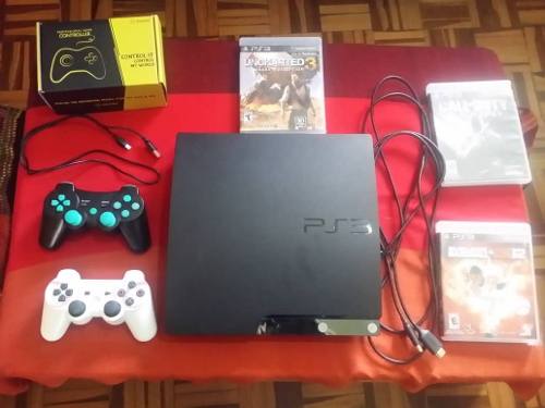 Play Station 3 Con 2 Controles