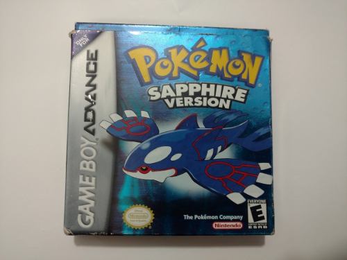 Pokemon Sapphire Version Juego De Game Boy Advance Gba