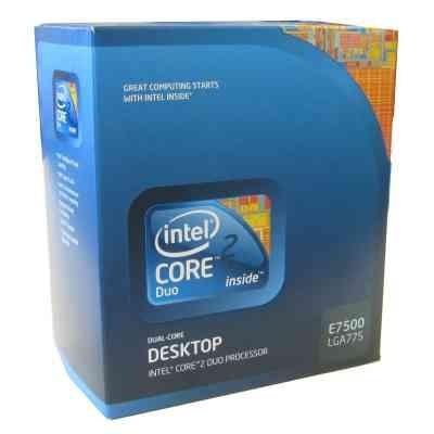 Procesador® Intel Core® 2 Duo E7500 + Fan Cooler Nuevo!!!
