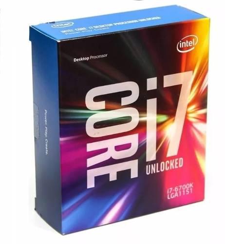 Procesador Intel Core I7 6700k