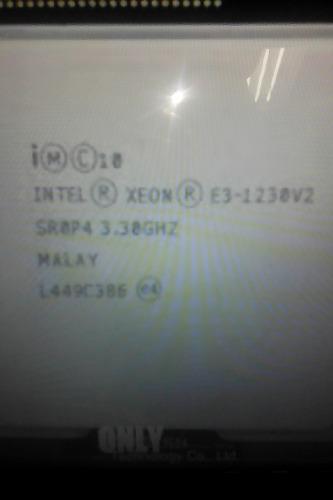 Procesador Servidor 3.30ghz Intel Xeon E3 1230 V2 1155 Usado