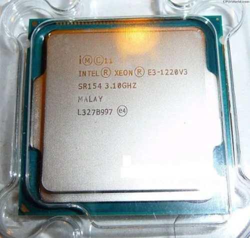 Socket 1150 Intel Xeon E3 1220 V3 Super Poderoso