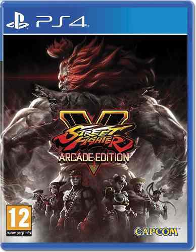 Street Fighter V Arcade (30) Ps4 No Necesita Internet