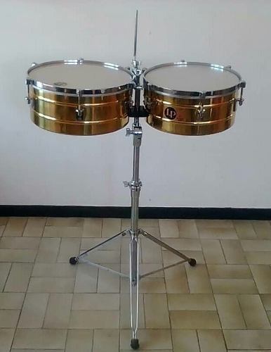 Timbales Marca Lp Modelo Tito Puente  Usado#