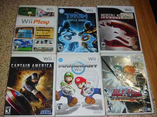 Vendo O Cambio Juegos De Wii Originales