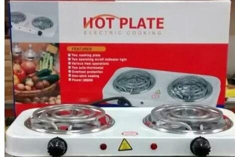 Cocina Eléctrica De 2 (dos) Hornillas Nuevas Hot Plate