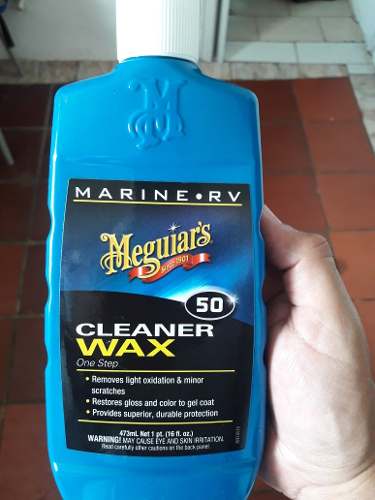 Meguiars 50 Cleaner Wax Cera Marina Meguiar's