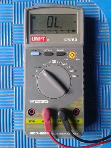 Multimetro Tester Digital Uni-t Ut83