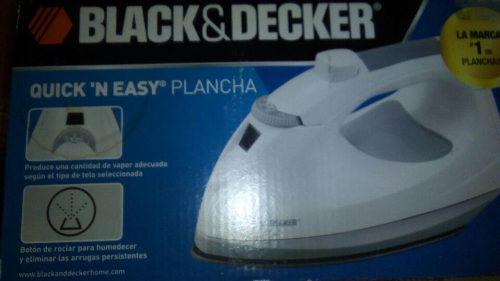 Plancha Vapor Black And Decker Nueva