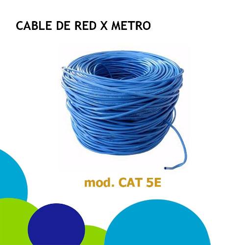 Cable De Red Cat 5e Por 1metro
