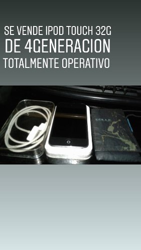 Ipod Touch De 4 Generación 32gb Totalmente Operativo