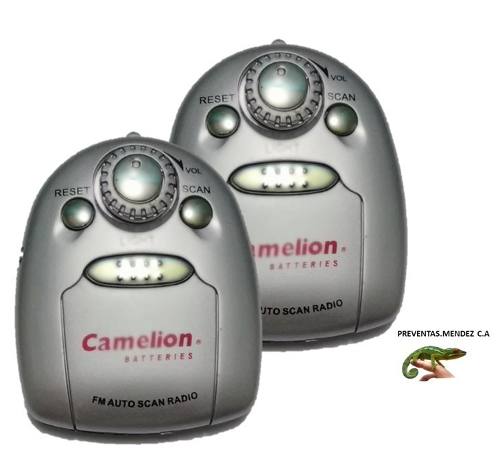 Radio Portatil Camelion Mini Flash Audífonos Nuevos