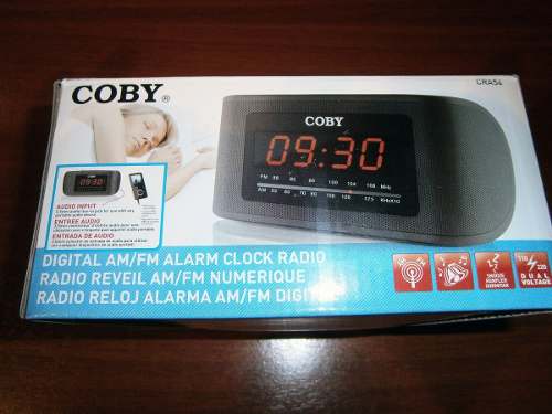 Radio Reloj Alarma Am/fm Digital Marca Coby
