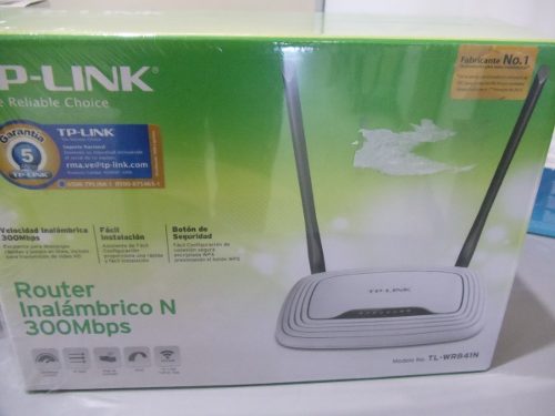 Router Inalambrico Tp-link Tl-wr841n - 300 Mbps - 2 Antenas