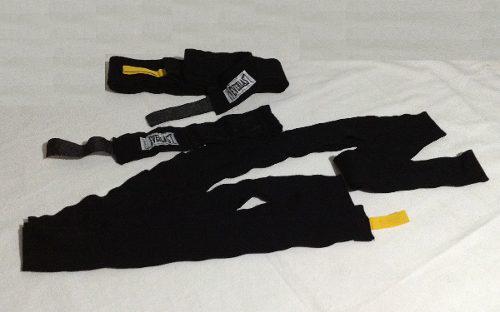 11 Vendas Elásticas Marca Everlast Everfresh Tm Color Negro