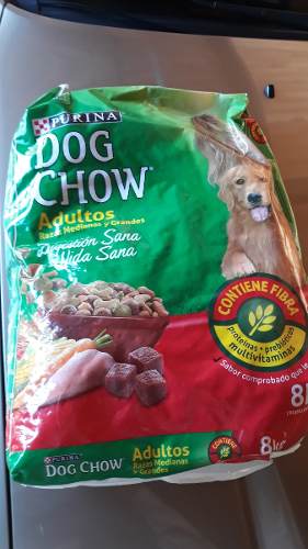 Dog Chow Alimento Para Perros 8kg Y 4 Kg