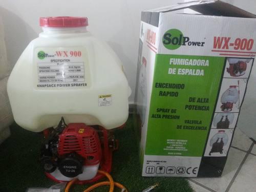 Fumigadora De Espalda A Motor Sol Power 25l 6