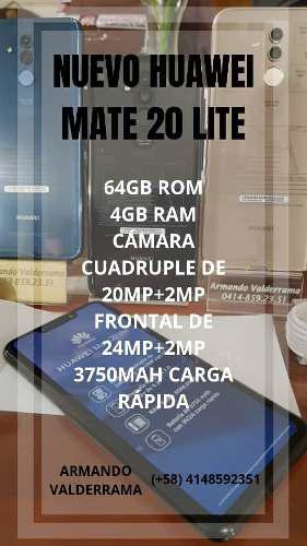 Huawei Mate 20 Lite 64gb 4gb Ram Nuevo