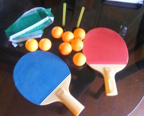 Juego De Ping Pong Raquetas Pelotas