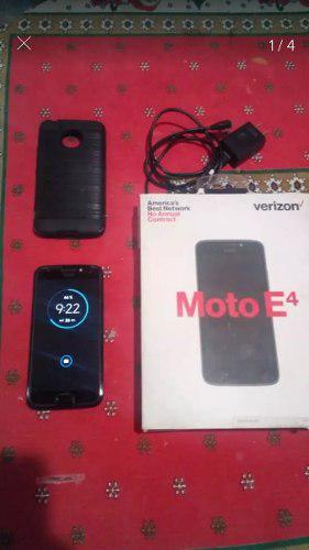 Moto E4 Con Sensor De Huella