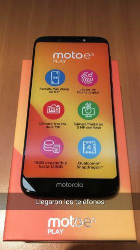 Motorola Moto E5 Play Nuevos Y Liberados!