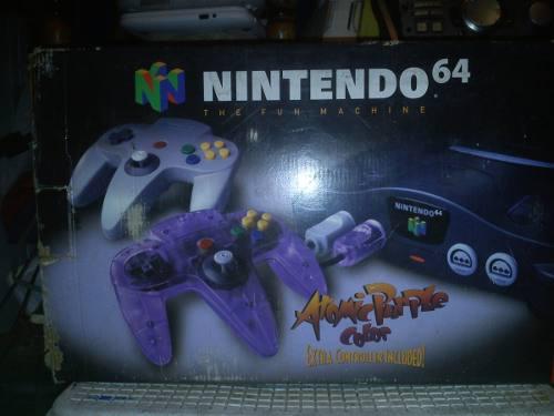 Nintendo 64 + 2 Controles,completamente Funcional