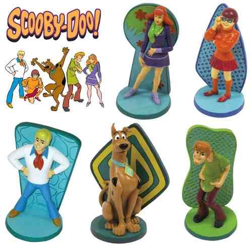 Penn Plax Adorno Resina Scooby Doo Y Sus Amigos, 5 Cms