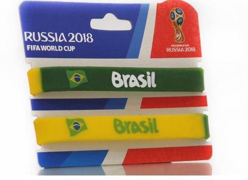 Pulseras Mundial Rusia 2018 Silicon