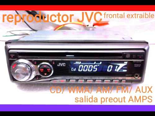 Reproductor Jvc Kd- G230 Cd Wma Mp3 Puerto Aux..online!!