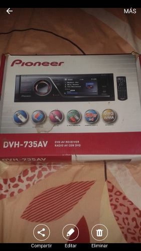 Reproductor Pionner Dvh 735av