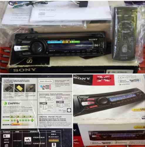 Reproductor Sony Xplod Cdx-gt35u