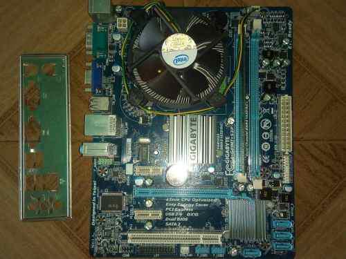 Tarjeta Madre 775 + Procesador Dual Core + Memoria Ddr3 2gb