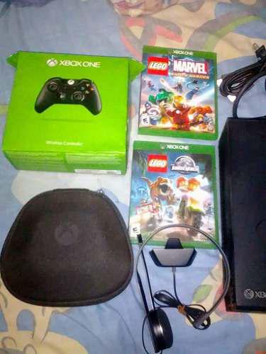 Xbox One 500 Gb + Y Control Adiciona Dos Juegos Originales