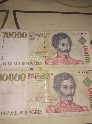 Billetes Y Monedas Antiguos De Venezuela