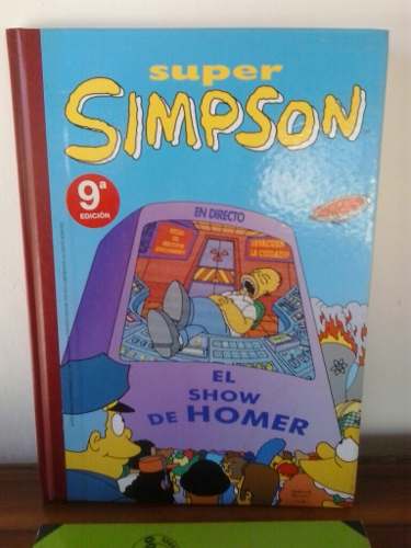 Comic Libro Los Simpsons El Show De Homero