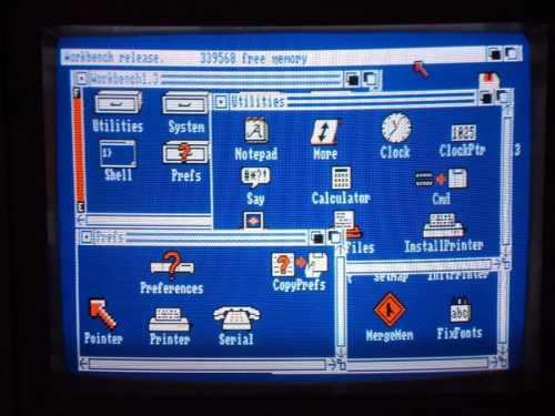 Commodore Amiga 500.