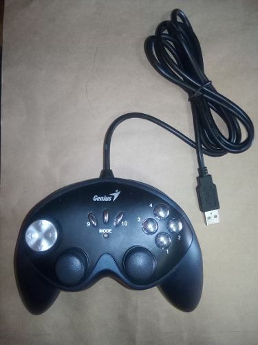 Control Para Pc Genius Usb Excelentes Condicioes Joystick