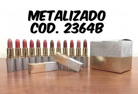 Labial Mac Metalizado X12docena